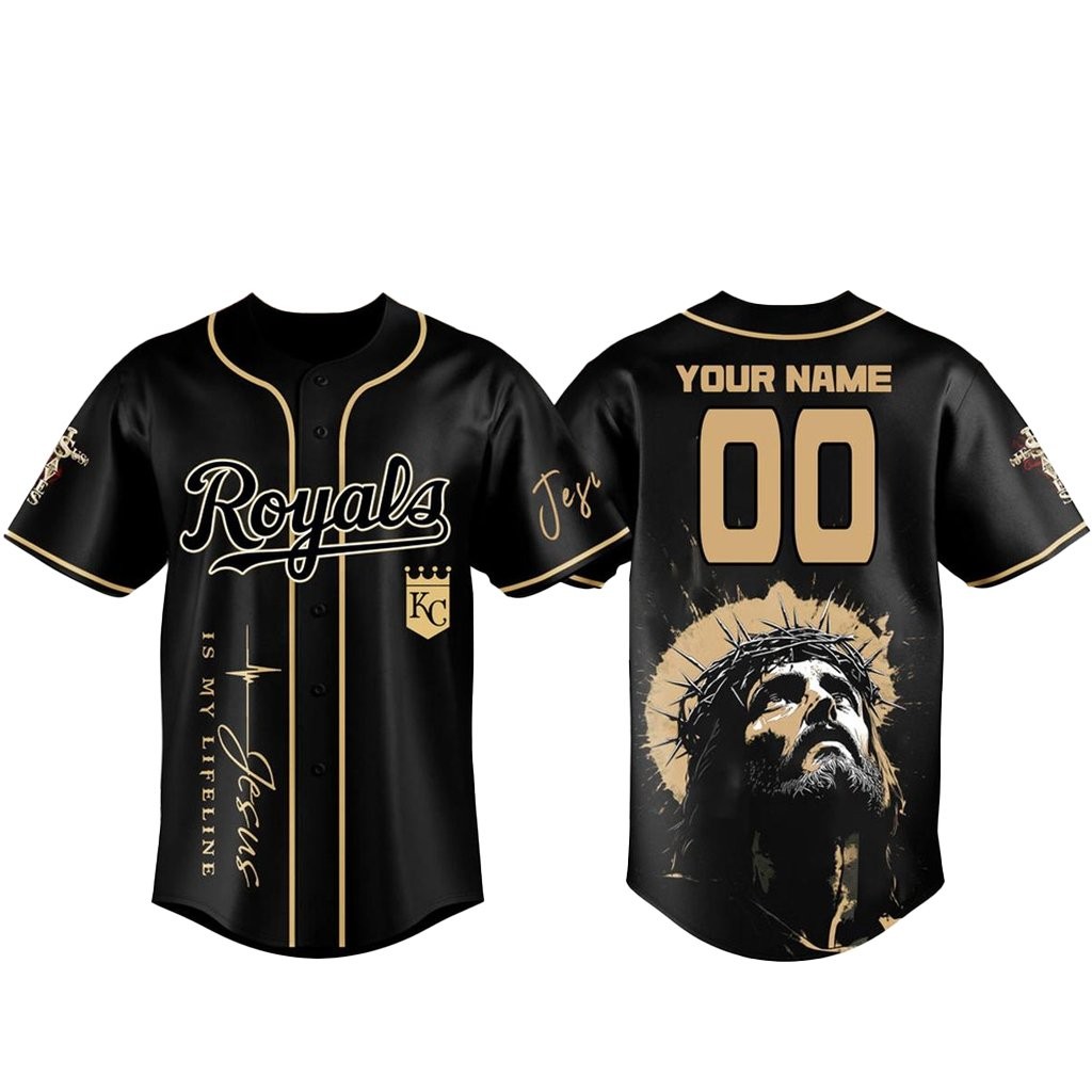 Custom Name and Number Kansas City Royals JS Faith 2026 Baseball Jersey