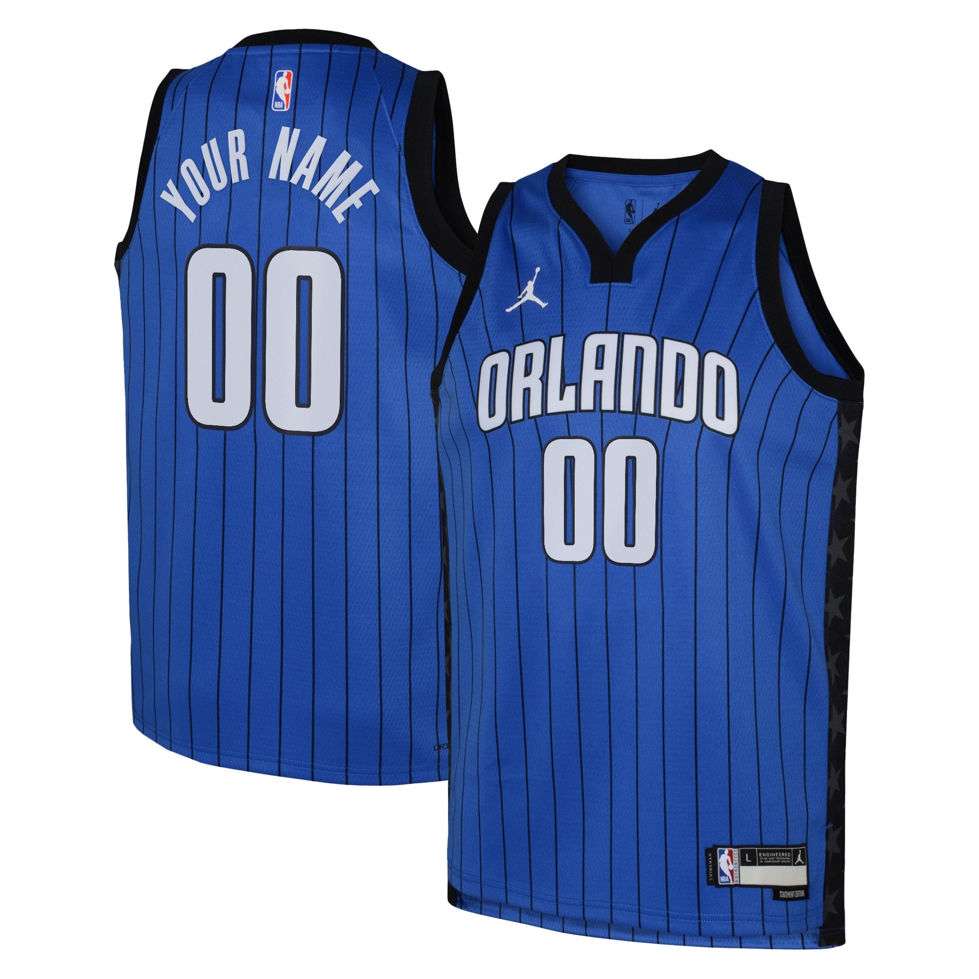 Orlando Magic Jordan Statement Edition Swingman Jersey Custom Youth Multicolor