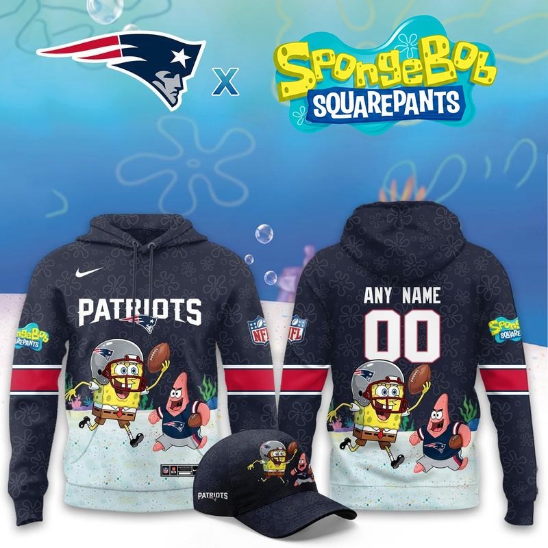 Musemora - Unisex New England Patriots Hoodie - Football