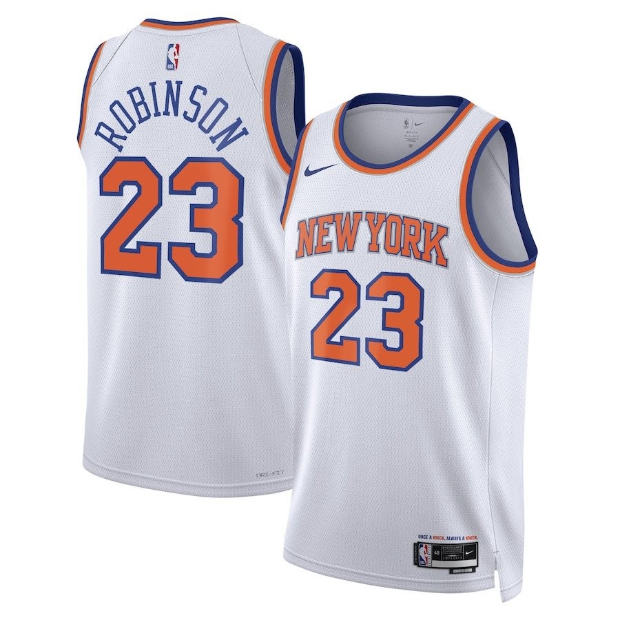 Mitchell Robinson 23 New York Knicks Unisex Swingman Jersey Association Edition White