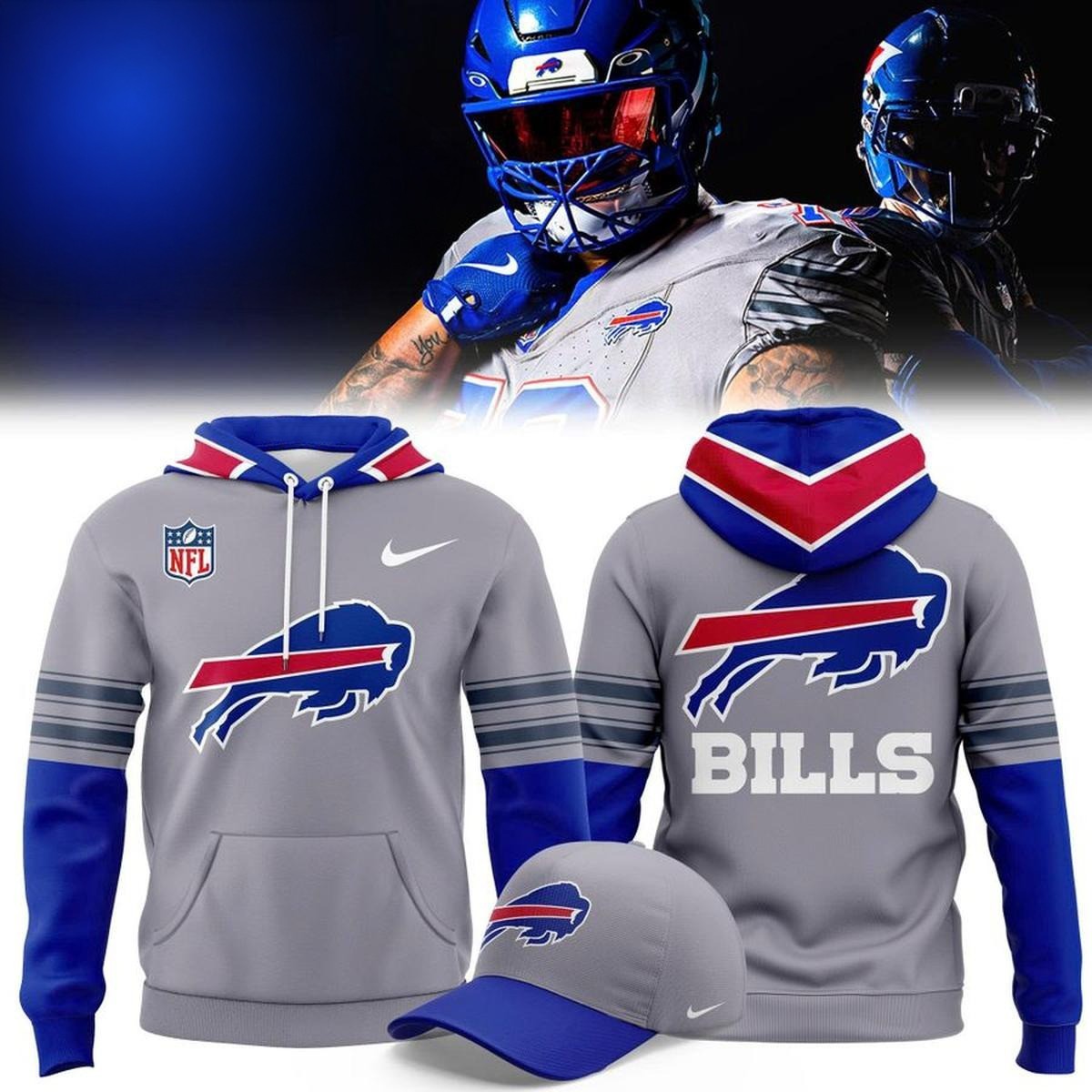 Musemora - Unisex Buffalo Bills Hoodie - Game Day