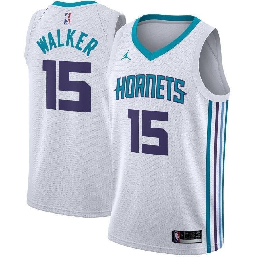 Kemba Walker Charlotte Hornets Swingman Jersey White Association Edition Unisex