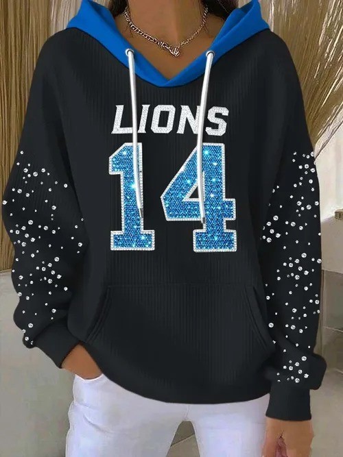 Musemora - Unisex Detroit Lions Hoodie - Football