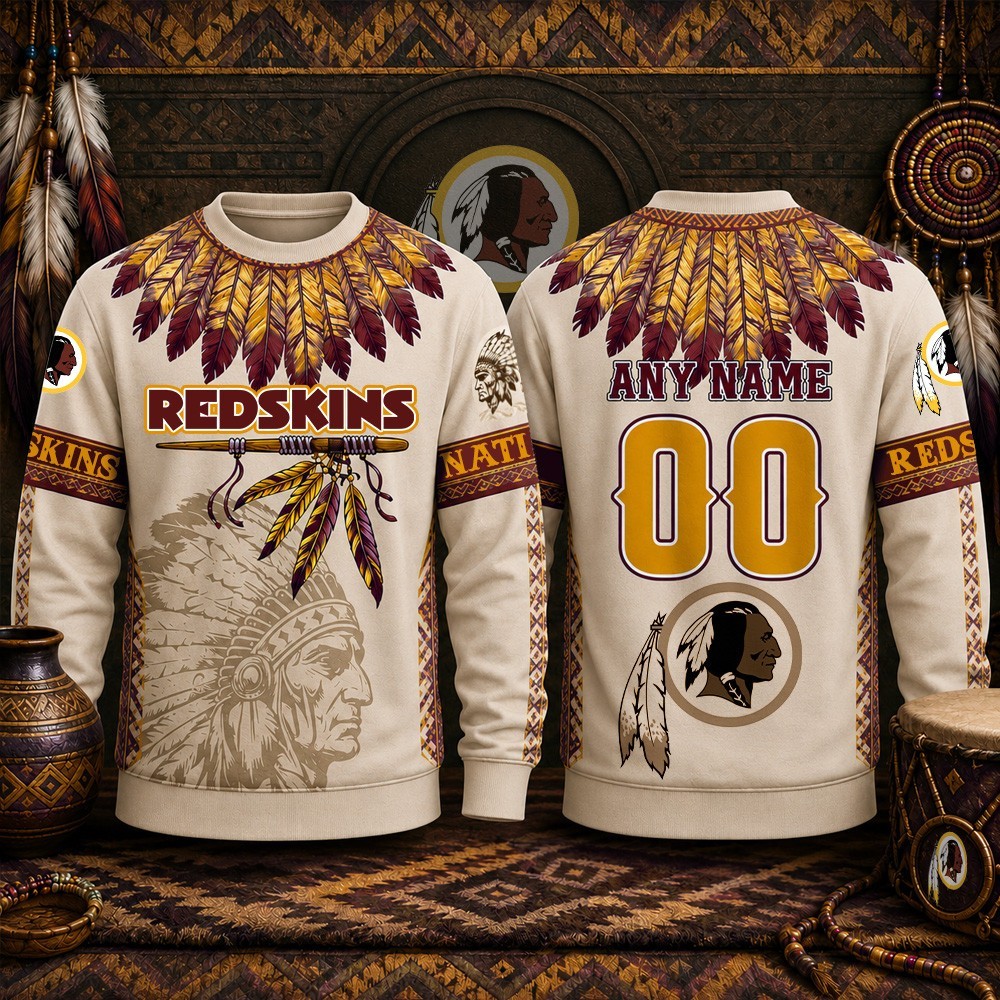 Musemora - Unisex Washington Redskins Sweatshirt