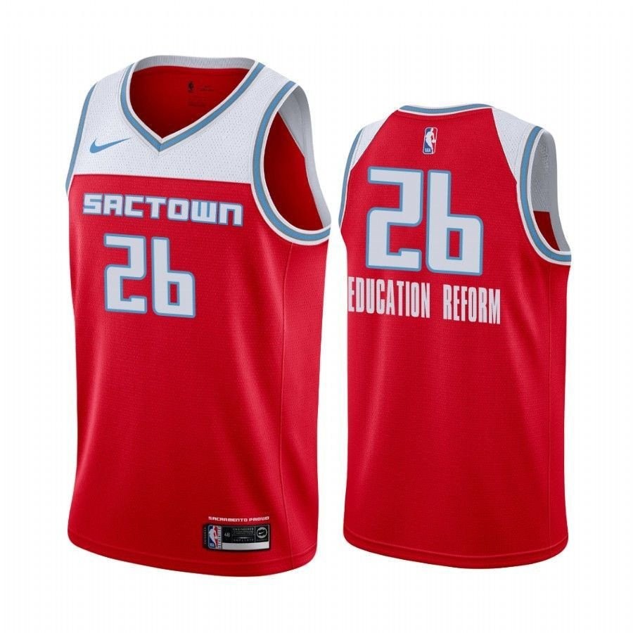 Kent Bazemore Education Reform Kings City Multicolor Unisex Jersey