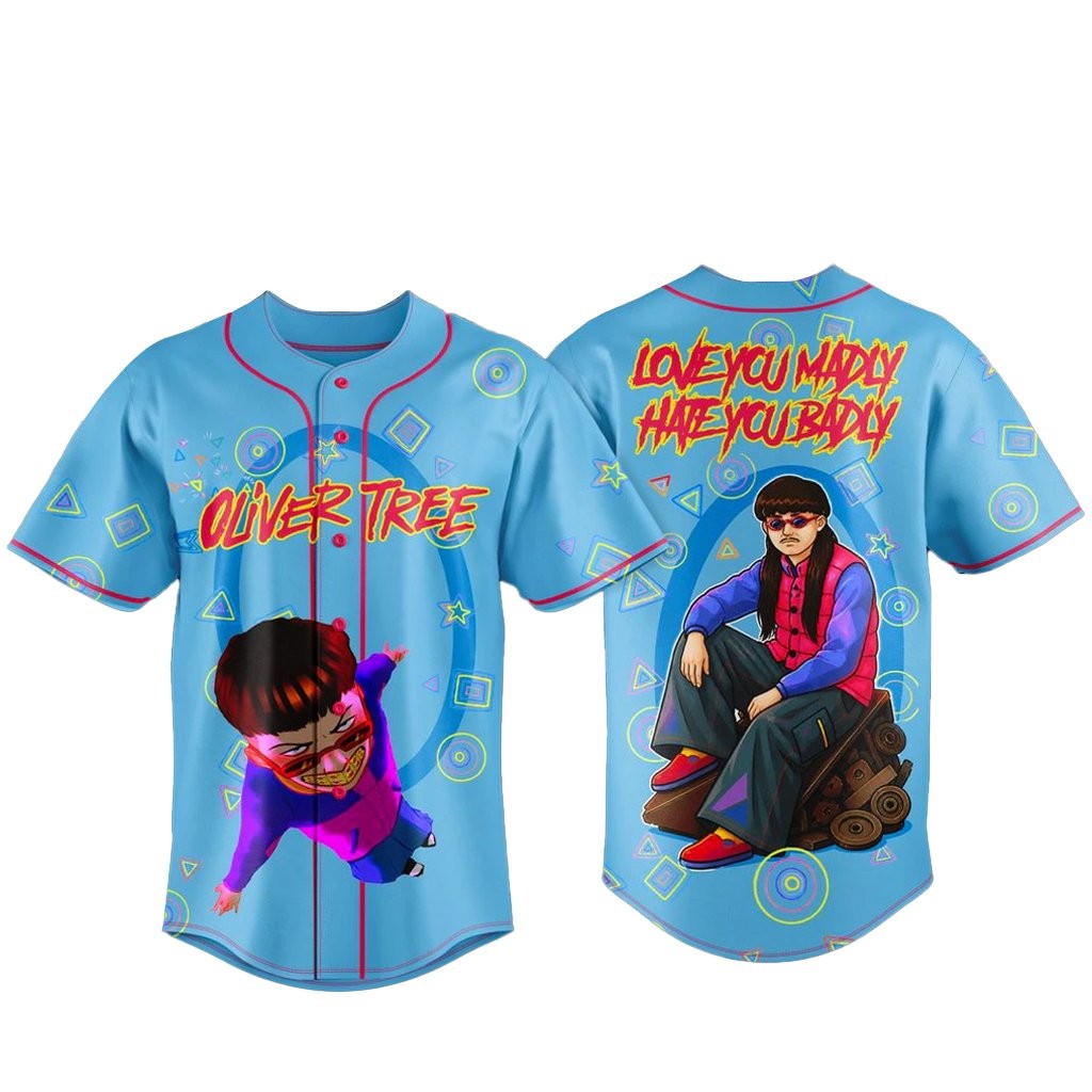 Oliver Tree World’s First World Tour 2026 Baseball Jersey