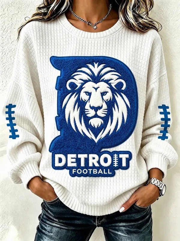 Musemora - Unisex Detroit Lions Sweatshirt - Football