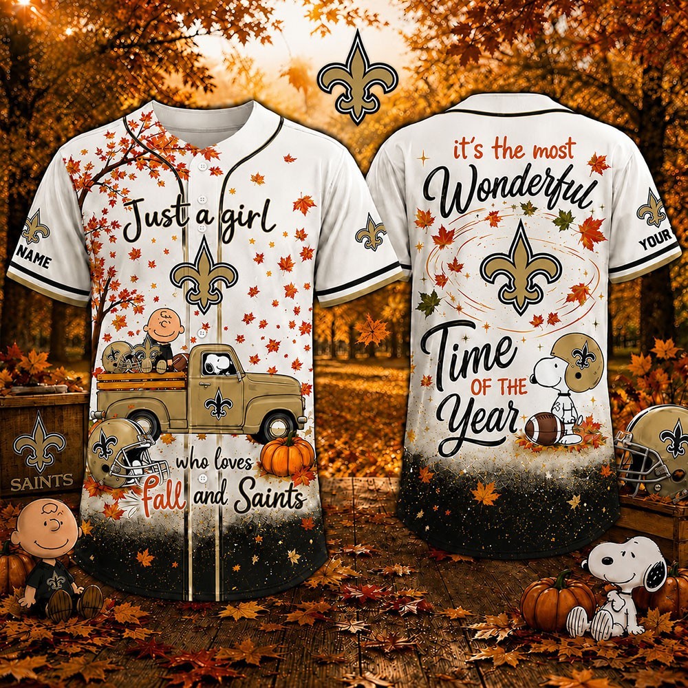 Musemora - Unisex New Orleans Saints Jersey