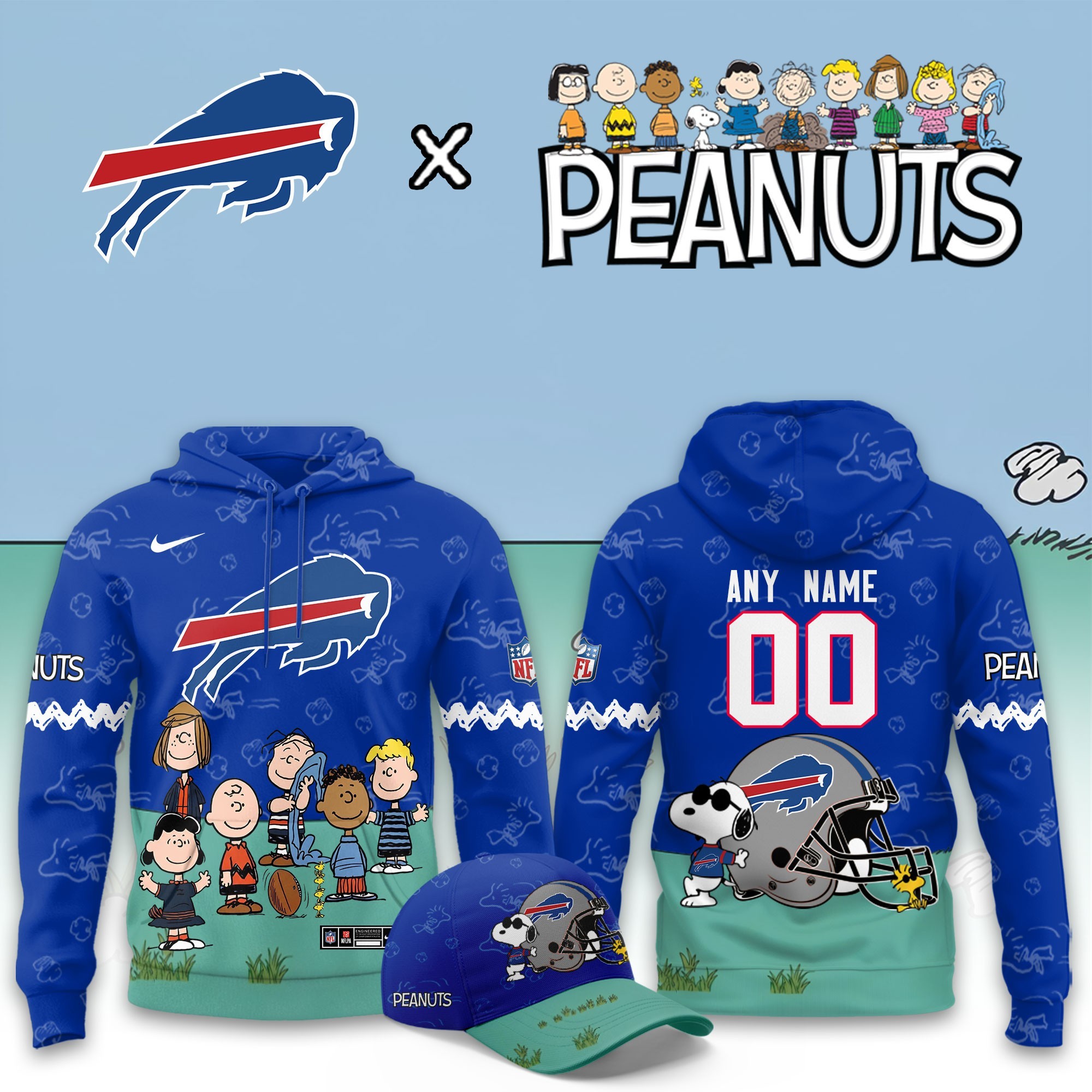 Musemora - Unisex Buffalo Bills Hoodie - Football