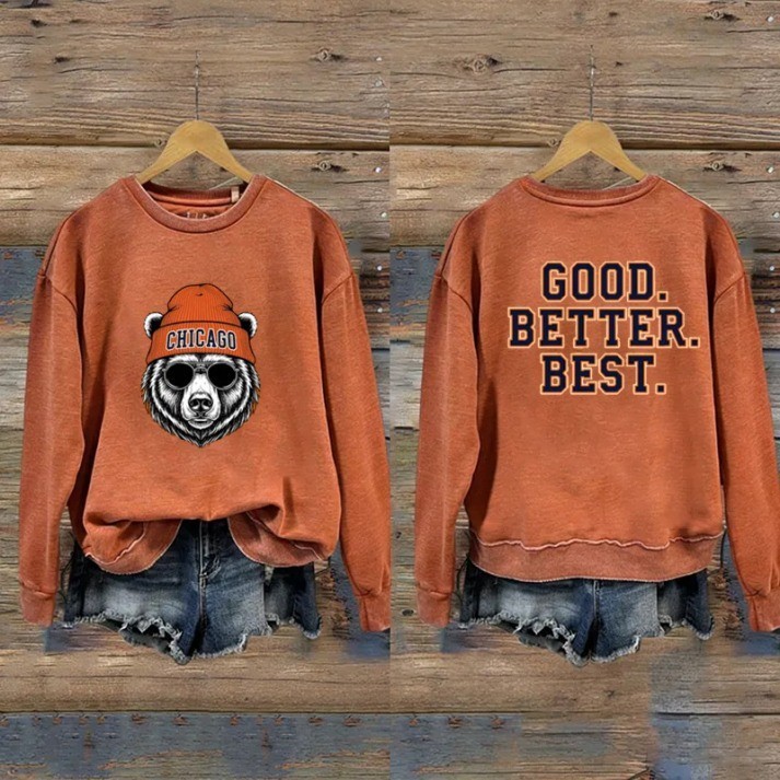 Musemora - Unisex Chicago Bears Sweatshirt - Football