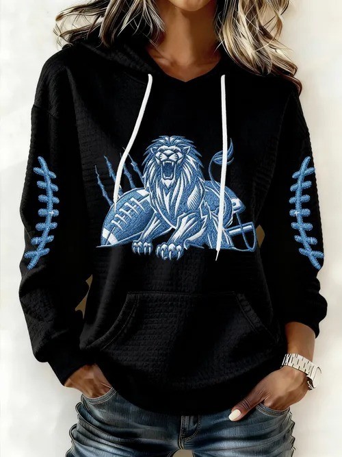 Musemora - Unisex Detroit Lions Hoodie - Football