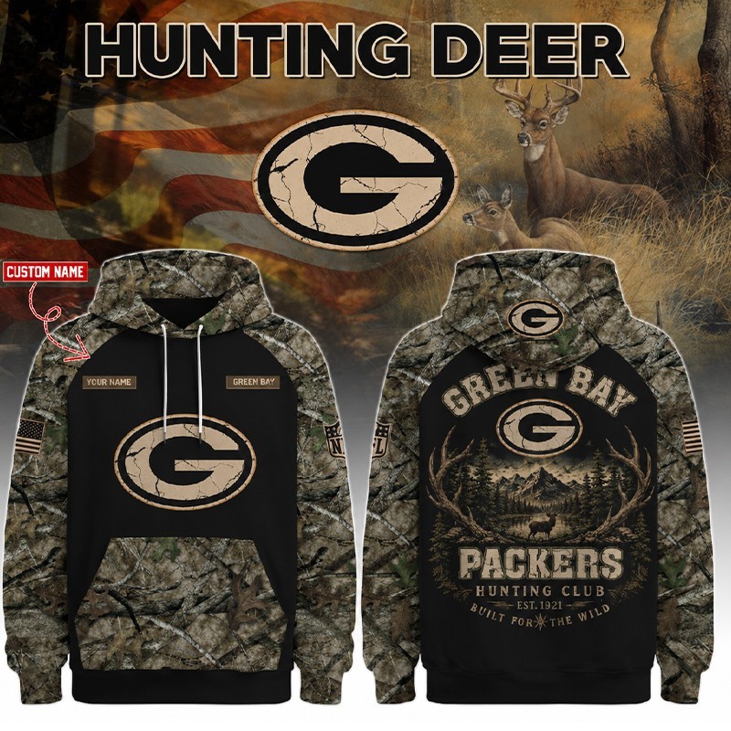 Musemora - Unisex Green Bay Packers Hoodie