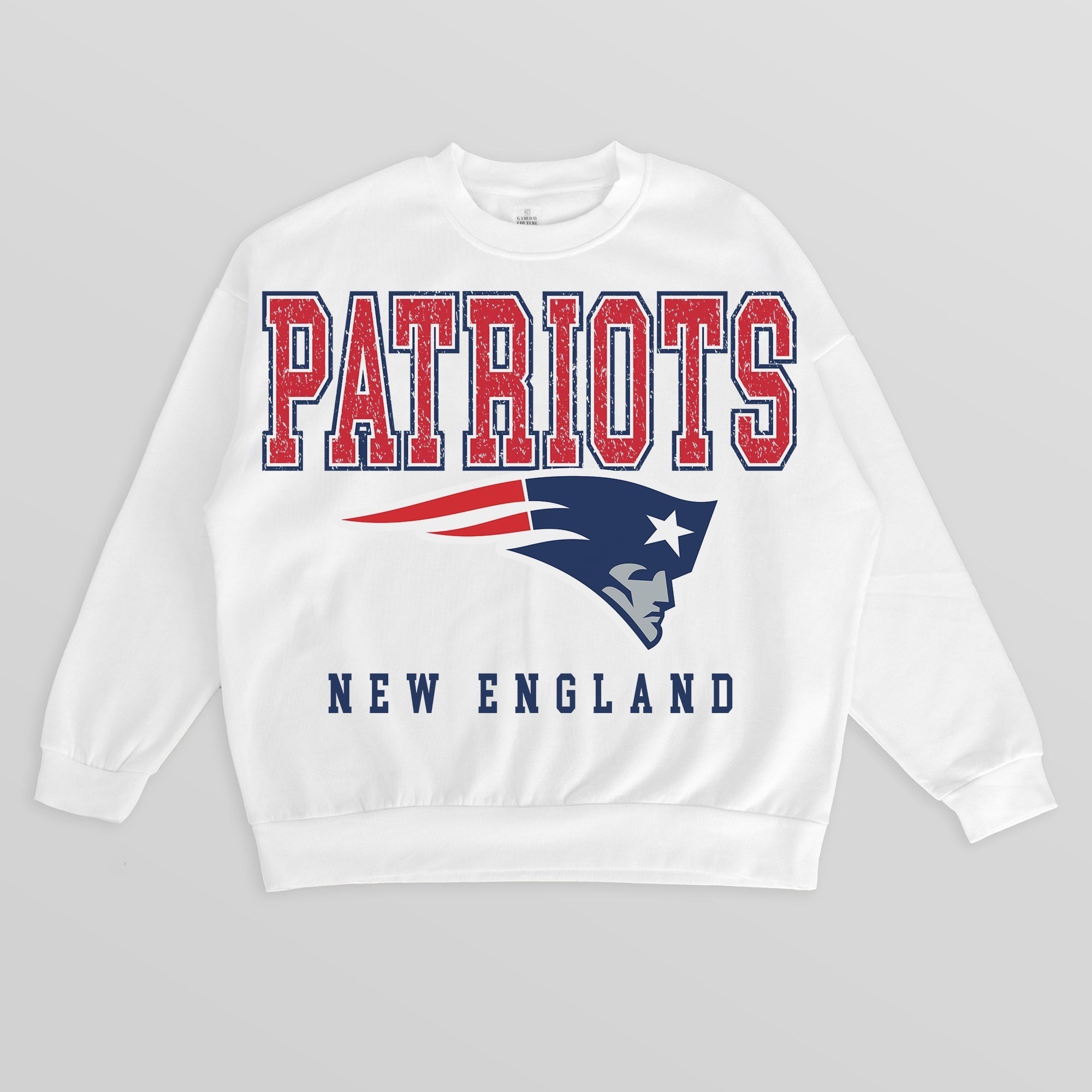 Musemora - Unisex New England Patriots Sweatshirt - Game Day Football