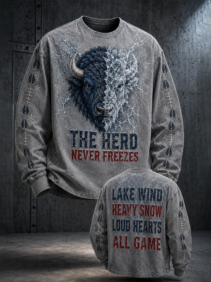 Musemora - Unisex Buffalo Bills Sweatshirt - Game Day Football