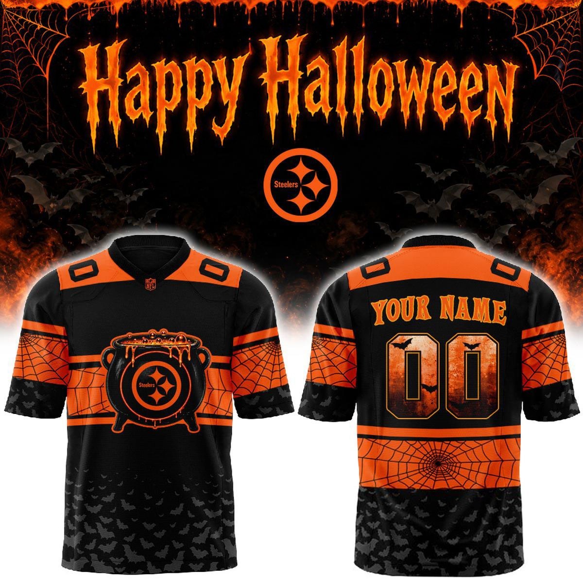 Musemora - Unisex Pittsburgh Steelers Jersey - Fan Gear
