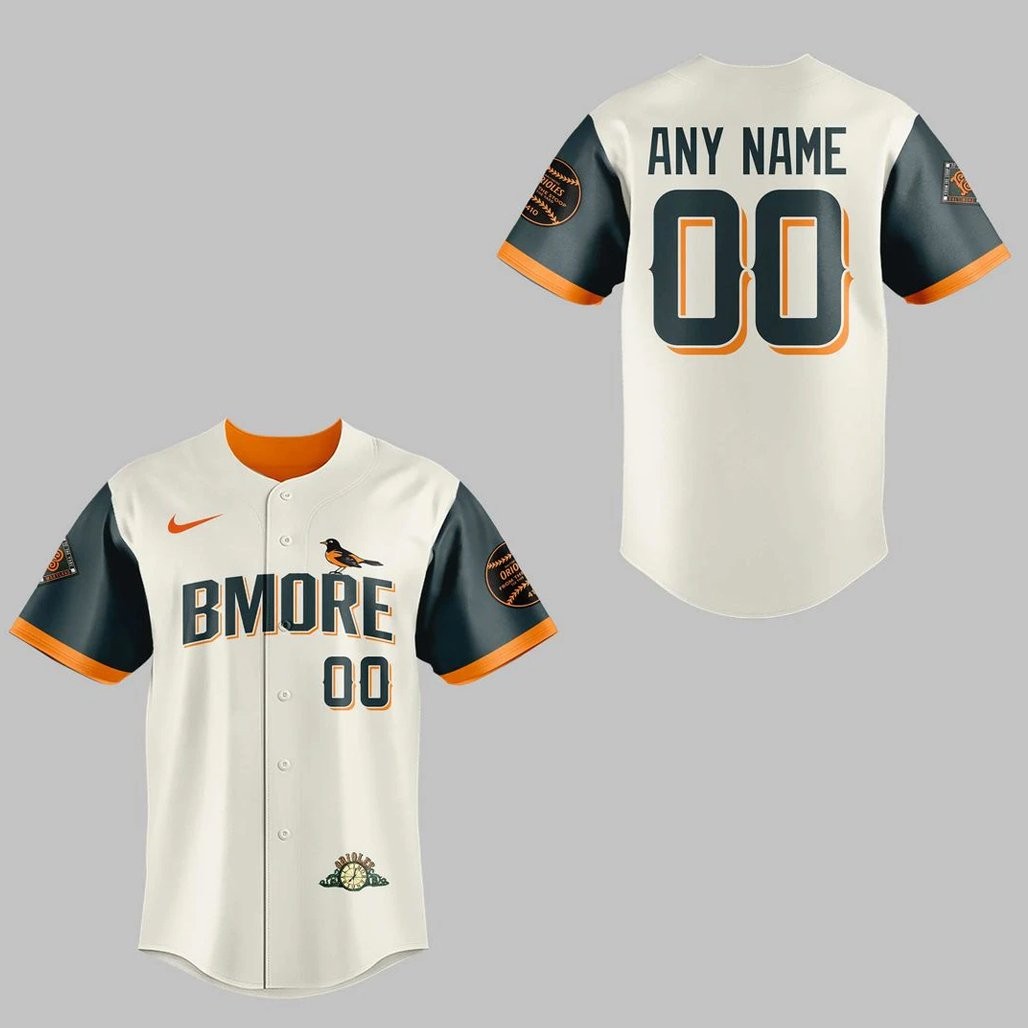 Custom Name and Number Baltimore Orioles x City Connect 2026 Baseball Jersey