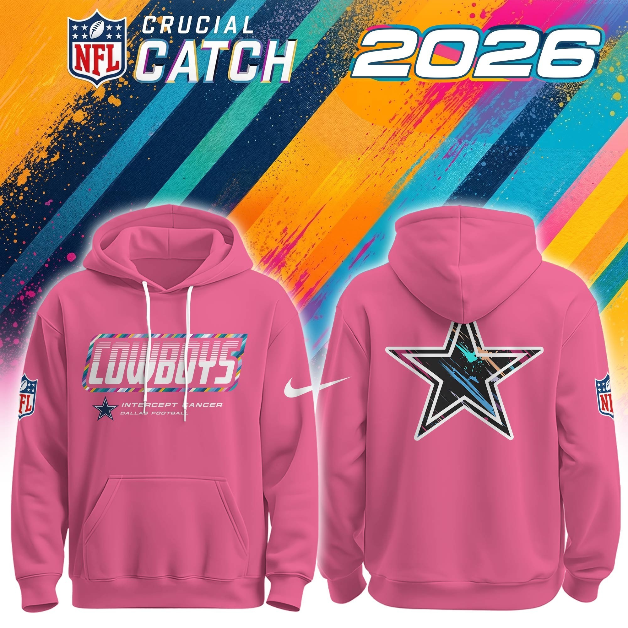 Musemora - Men's Dallas Cowboys Hoodie - Football