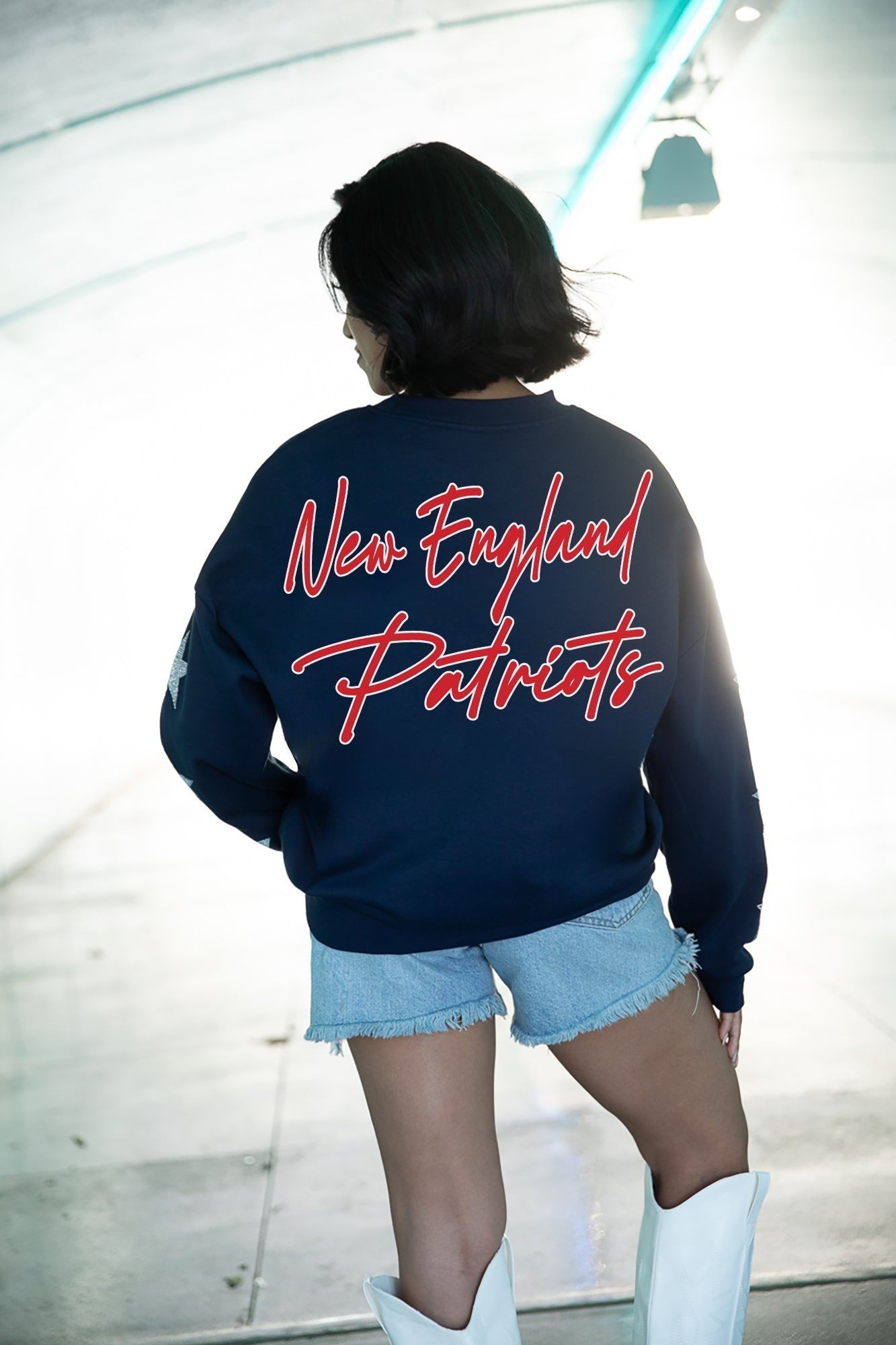 Musemora - Unisex New England Patriots Sweatshirt - Football