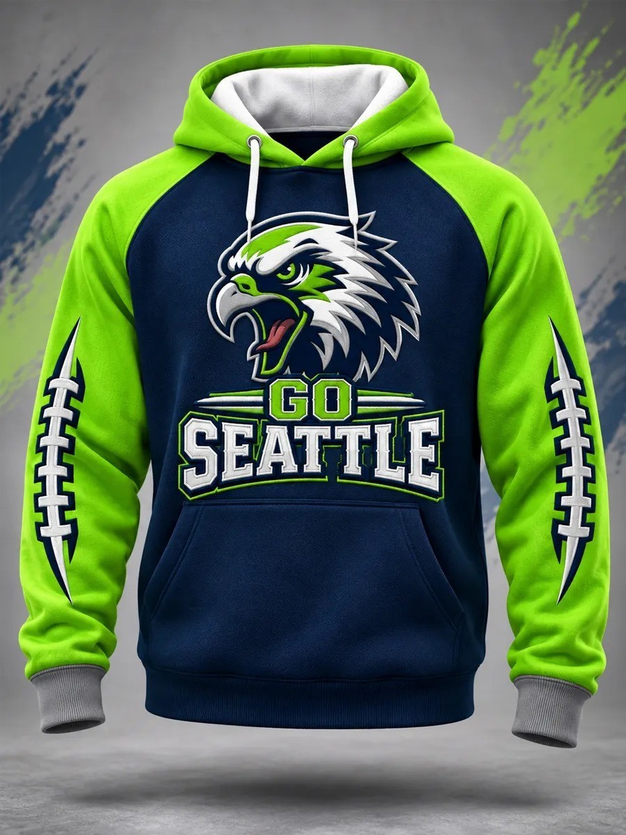 Musemora - Unisex Seattle Seahawks Hoodie - Football
