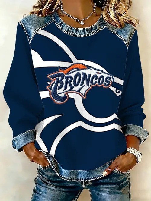 Musemora - Women's Denver Broncos Sweatshirt - Football