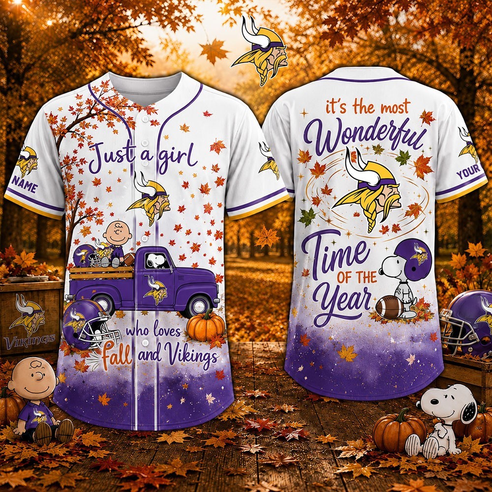 Musemora - Unisex Minnesota Vikings Jersey