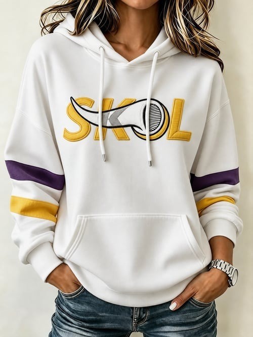 Musemora - Women's Minnesota Vikings Hoodie - Football