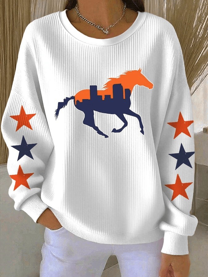 Musemora - Unisex Denver Broncos Sweatshirt - Football