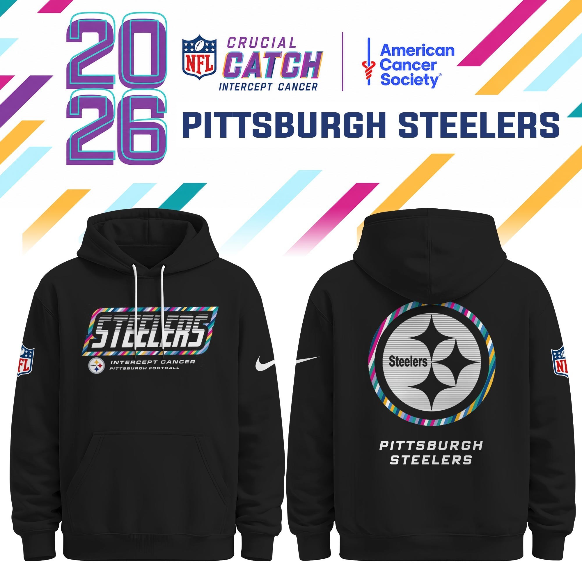 Musemora - Unisex Pittsburgh Steelers Hoodie - Football