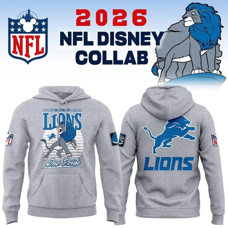 Musemora - Men's Detroit Lions Hoodie