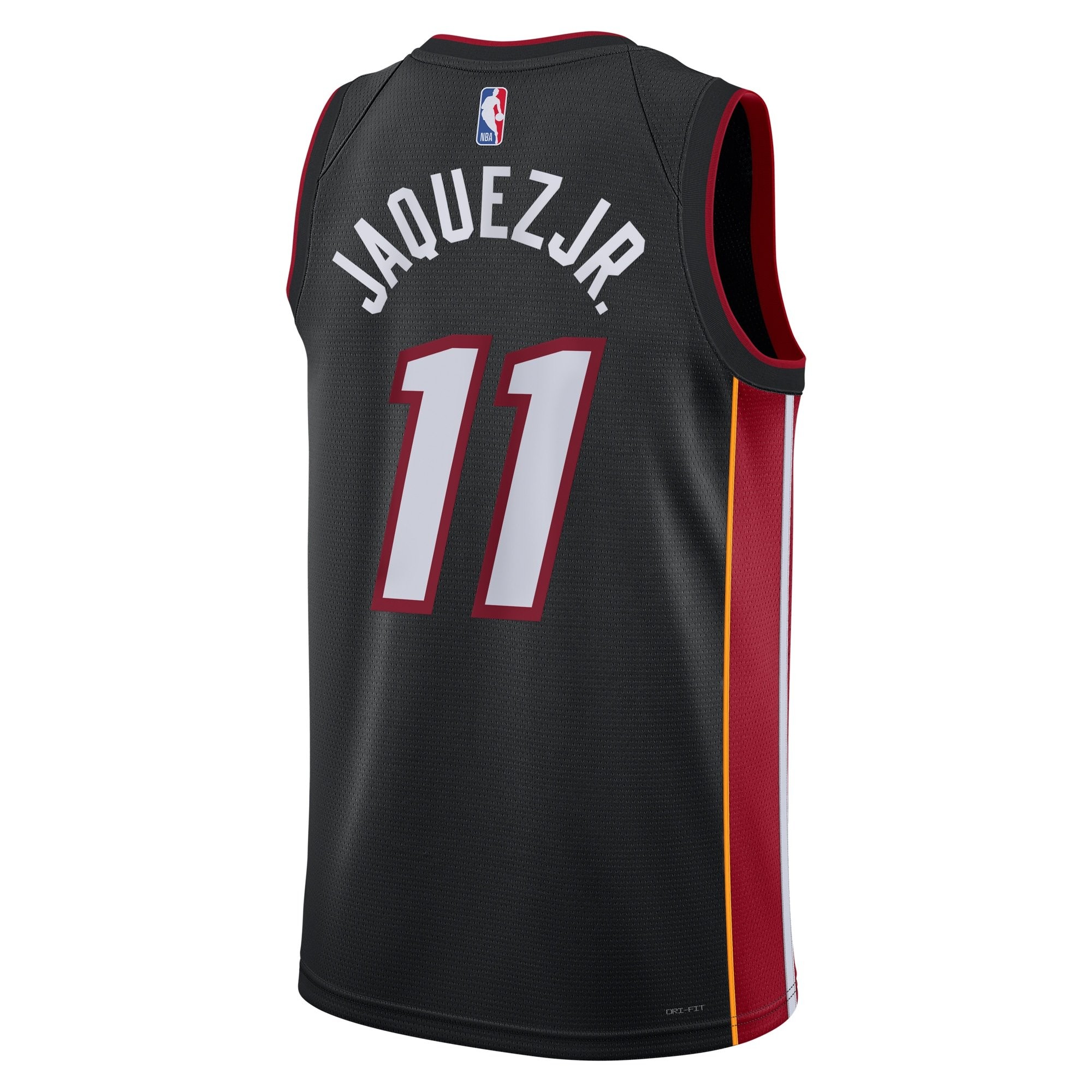 Miami Heat Icon Edition Swingman Jersey Black Jaime Jaquez Jr. Unisex - Image 3