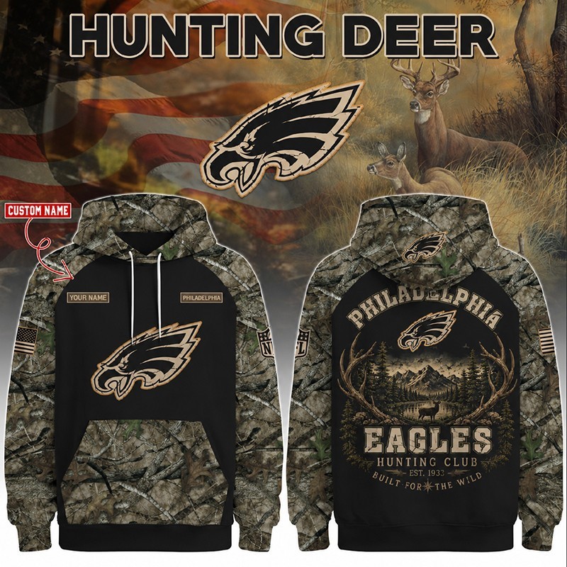 Musemora - Unisex Philadelphia Eagles Hoodie
