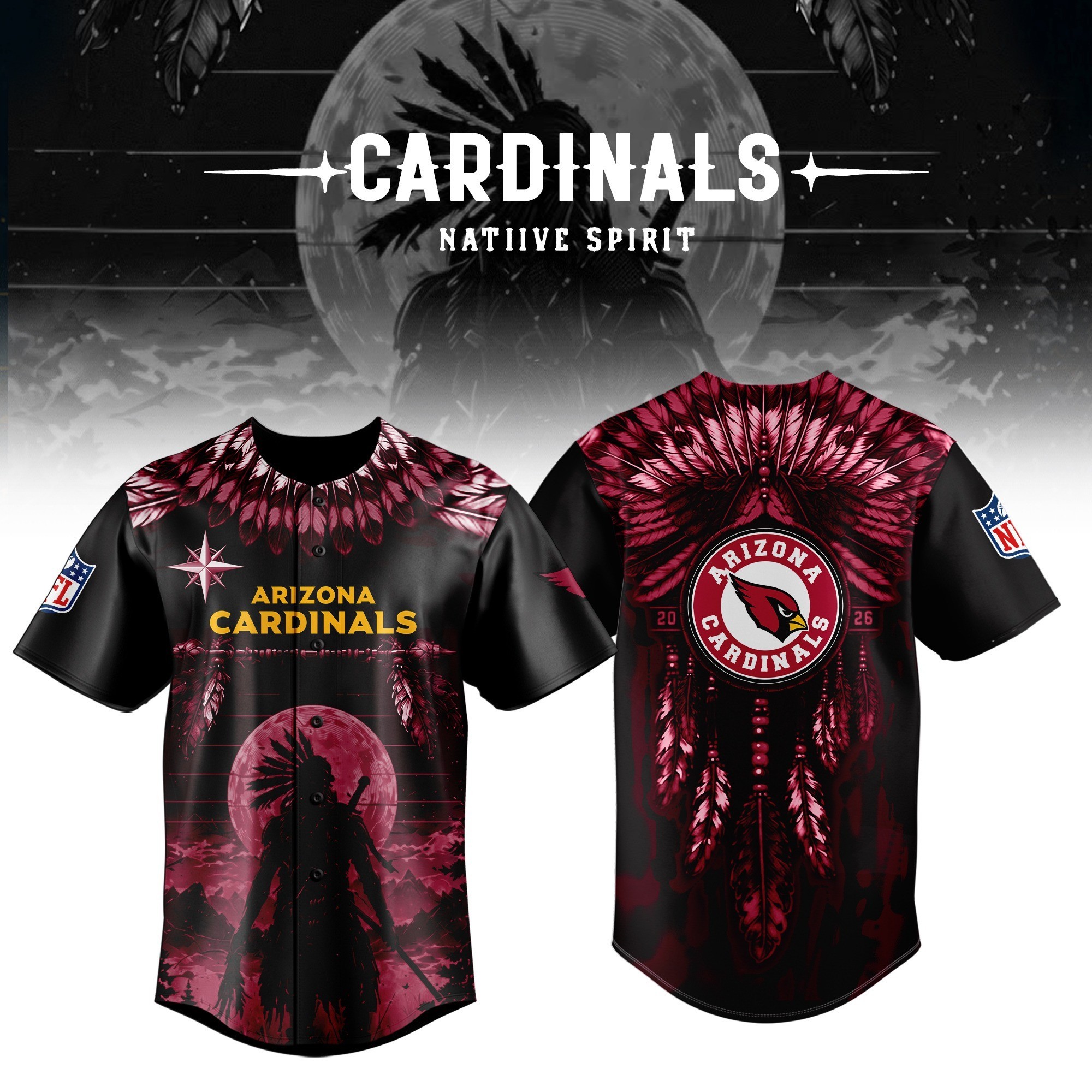 Musemora - Unisex Arizona Cardinals Jersey