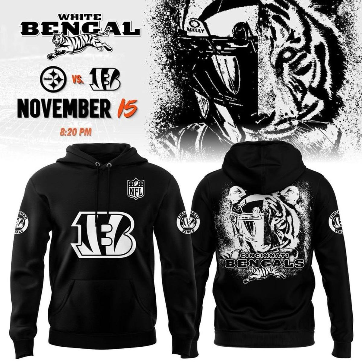 Musemora - Unisex Cincinnati Bengals Hoodie - Game Day