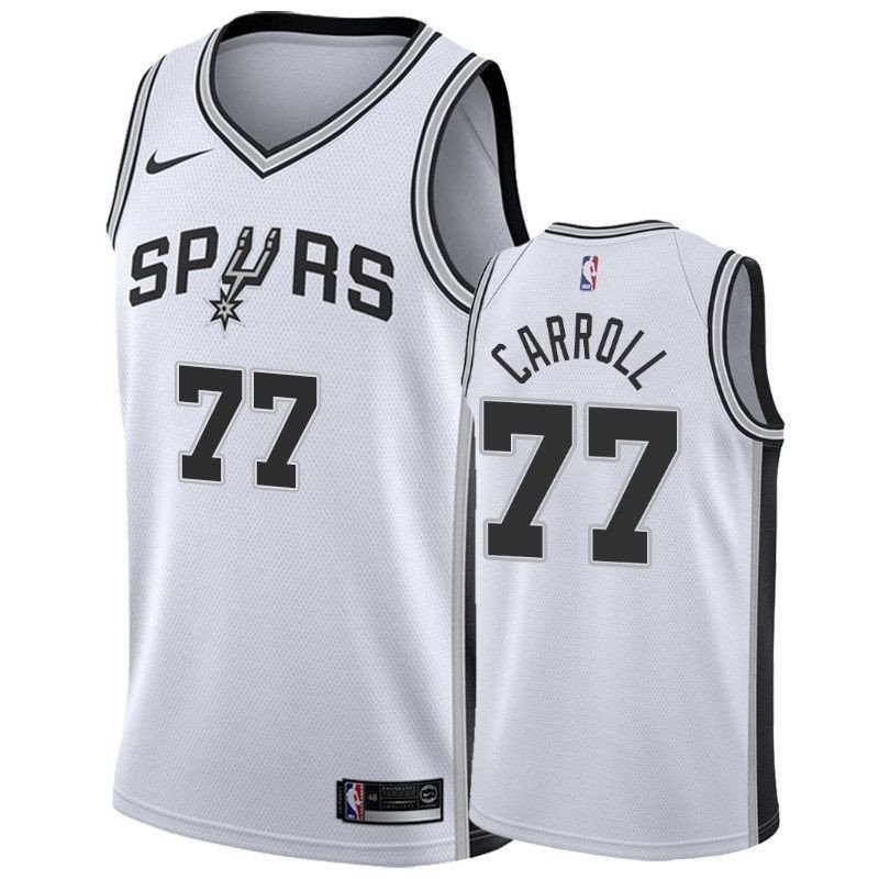 Men's San Antonio Spurs Demarre Carroll #77 Association Basketball Jersey - Multicolor