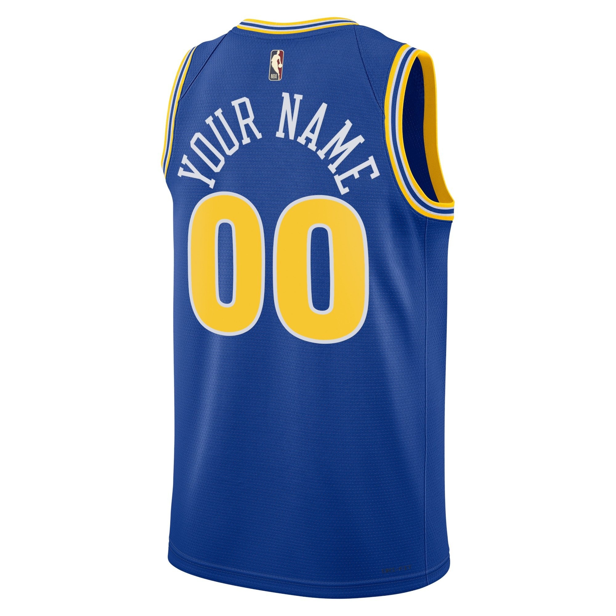 Golden State Warriors Classic Edition Swingman Jersey 22- Rush Blue/White - Custom - Mens - Image 2