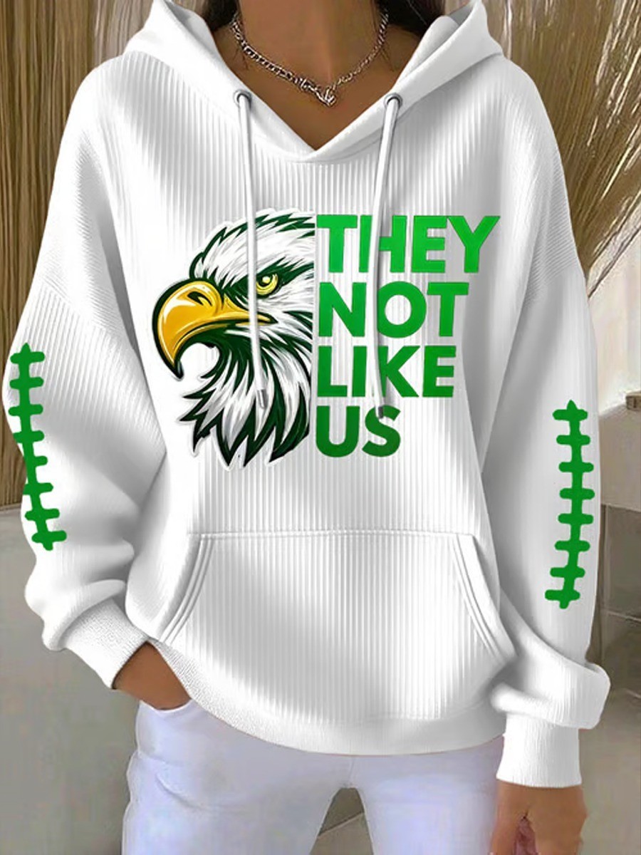 Musemora - Women's Philadelphia Eagles Hoodie - Game Day Football
