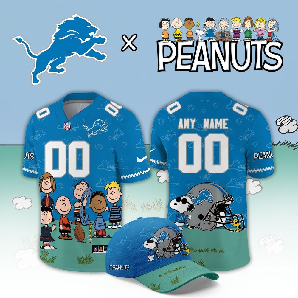 Musemora - Unisex Detroit Lions Jersey - Game Day Football