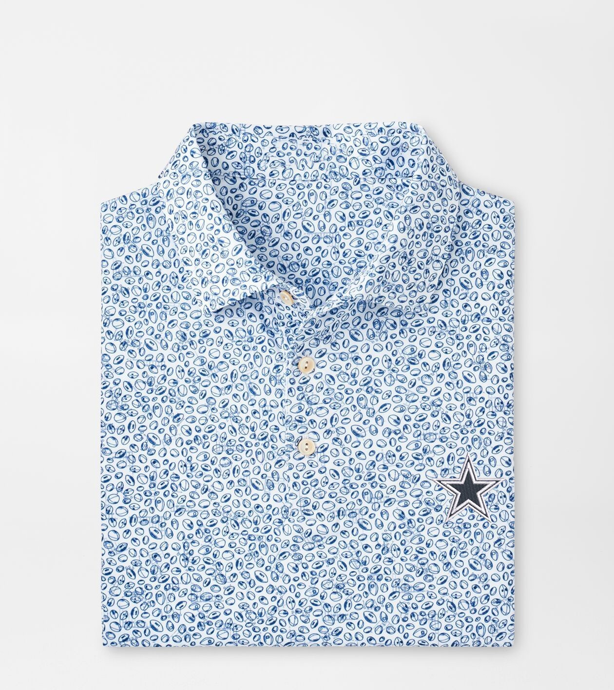 Musemora - Unisex Dallas Cowboys Polo Shirt - Football