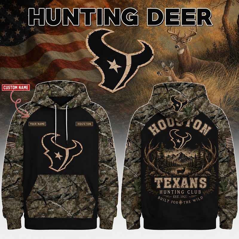 Musemora - Unisex Houston Texans Hoodie
