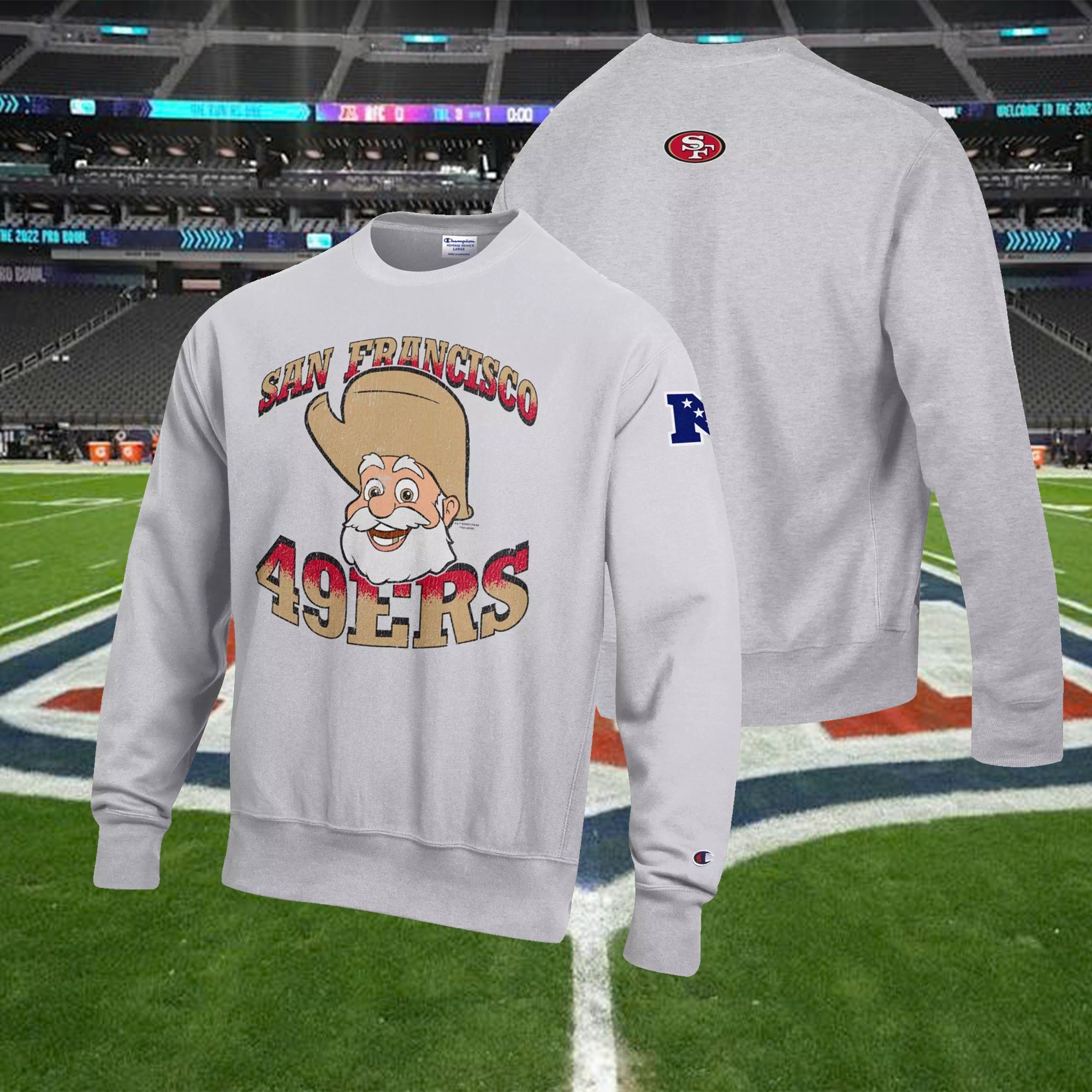 Musemora - Unisex San Francisco 49ers Sweatshirt