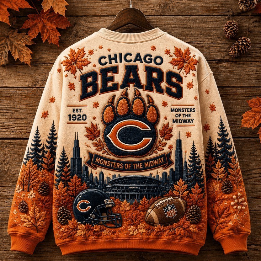 Musemora - Unisex Chicago Bears Sweatshirt