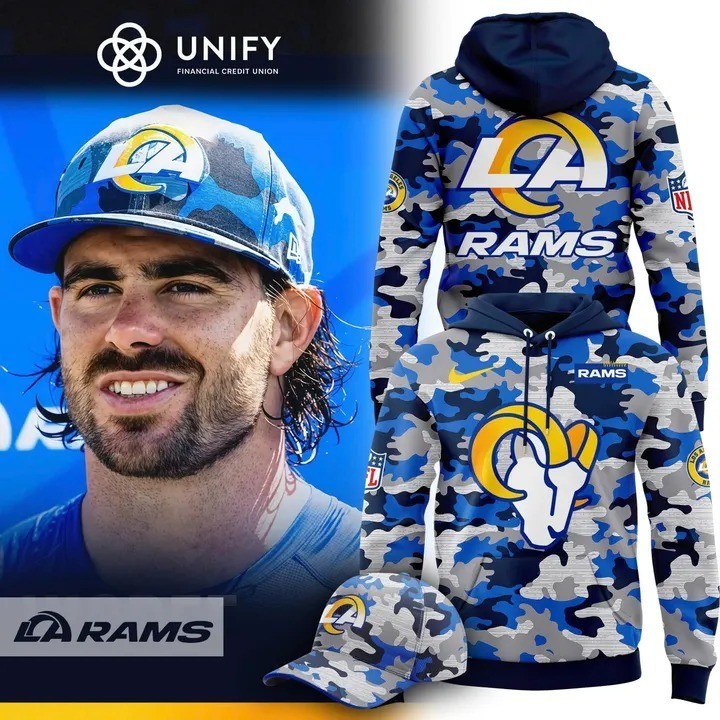 Musemora - Unisex Los Angeles Rams Hoodie - Game Day Football