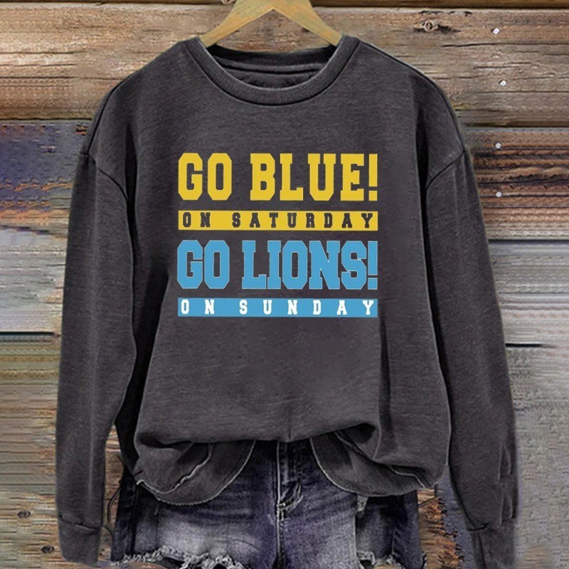 Musemora - Unisex Detroit Lions Sweatshirt - Football