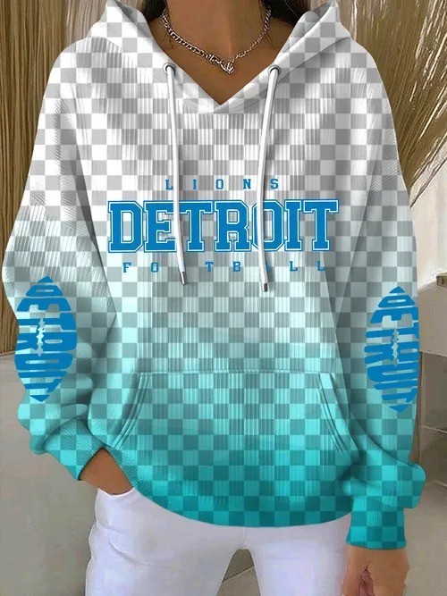 Musemora - Unisex Detroit Lions Hoodie - Football
