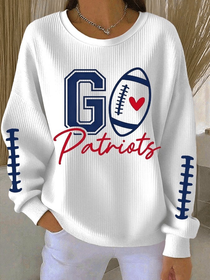 Musemora - Unisex New England Patriots Sweatshirt