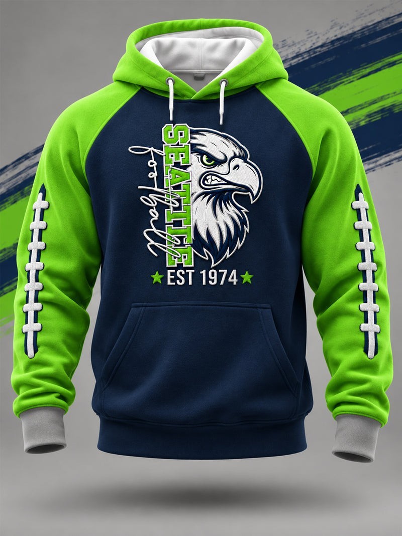 Musemora - Unisex Seattle Seahawks Hoodie - Game Day Football