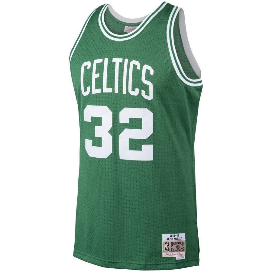 Kevin Mchale Boston Celtics Mitchell & Ness 1986-87 Hardwood Classics Swingman Jersey - Kelly Green - Image 2