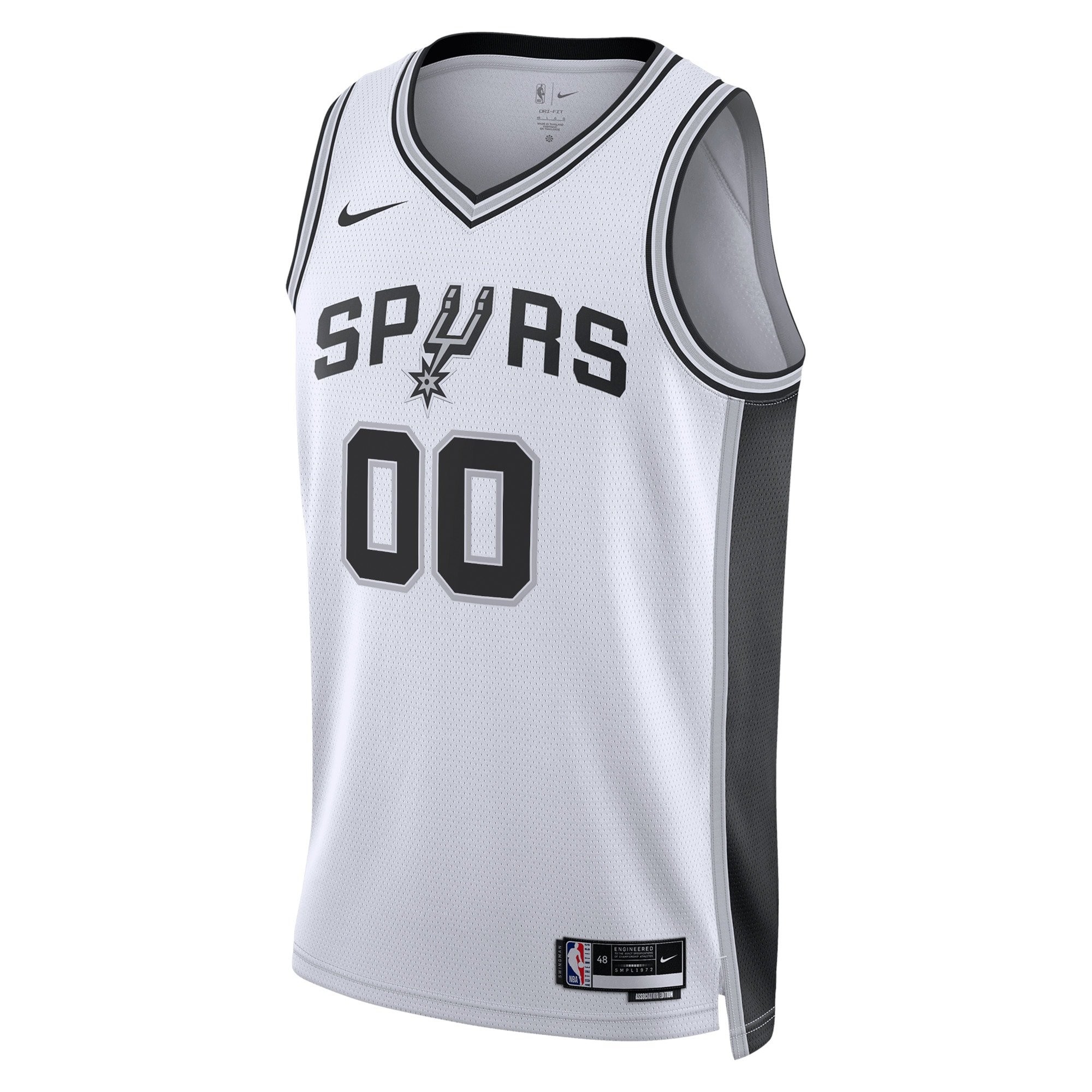 San Antonio Spurs Association Swingman Custom Jersey Unisex Multicolor