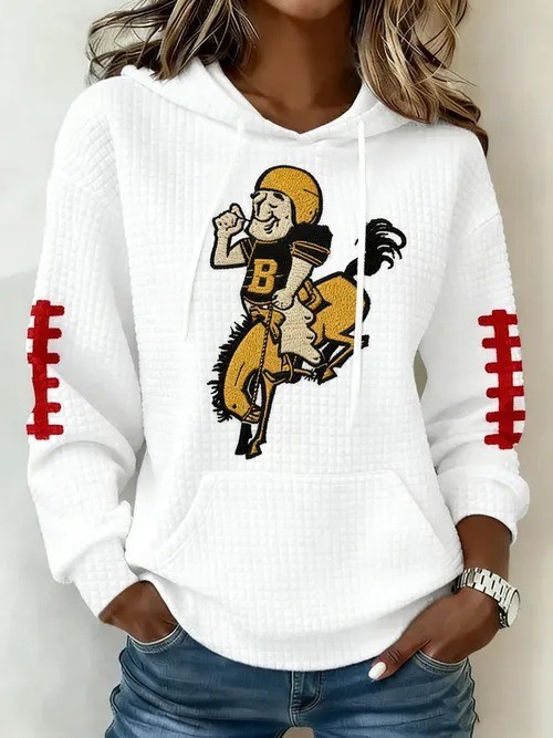 Musemora - Unisex Denver Broncos Hoodie - Football