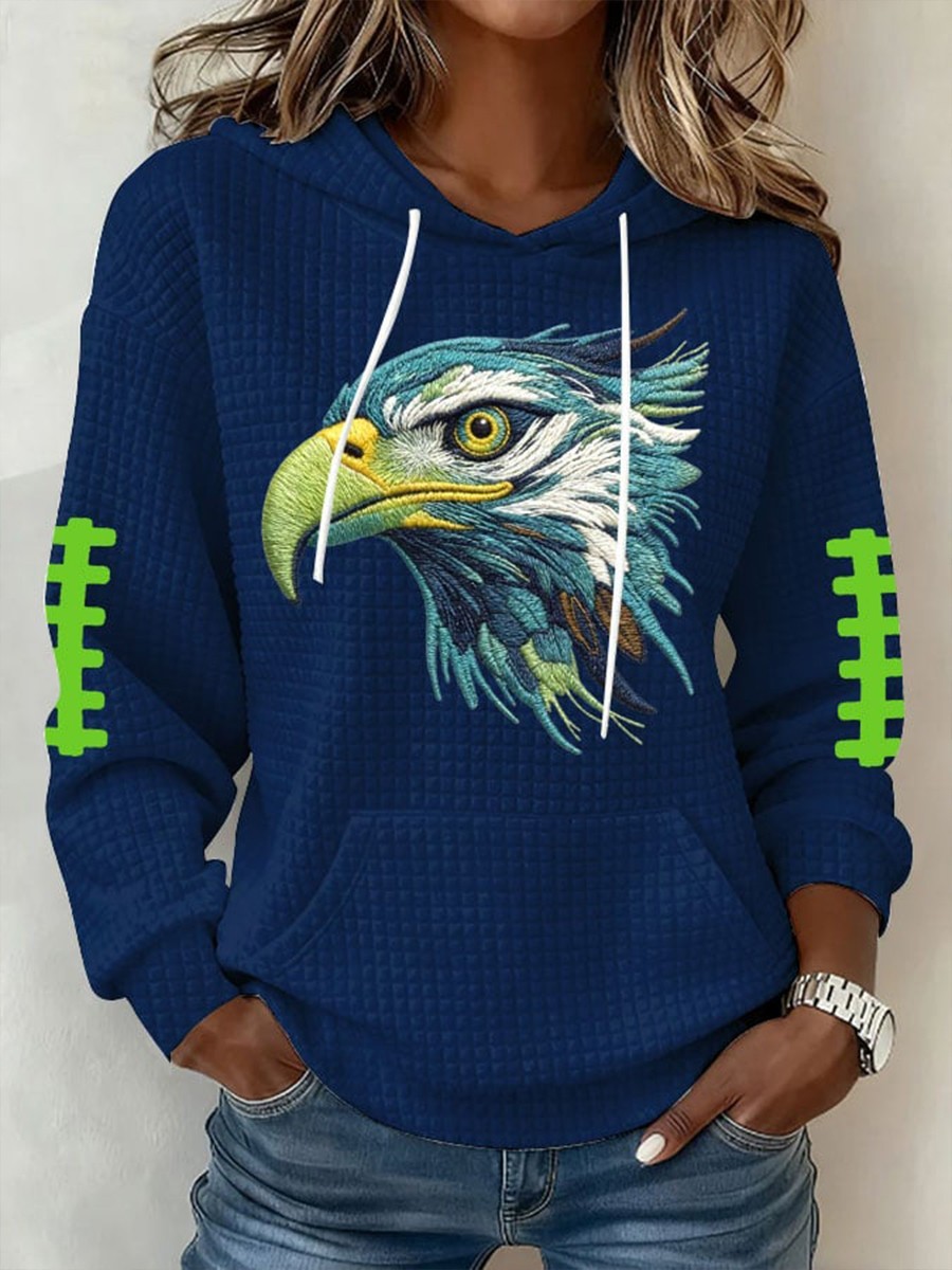 Musemora - Unisex Seattle Seahawks Hoodie - Football Mascot
